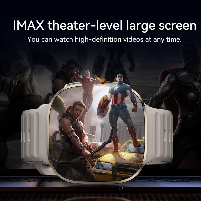 VWAR S-Pro 4G LTE Smartwatch – Bluetooth Call / 3GB+32GB / GPS / NFC / Android 8.1 / 2.2" AMOLED Display