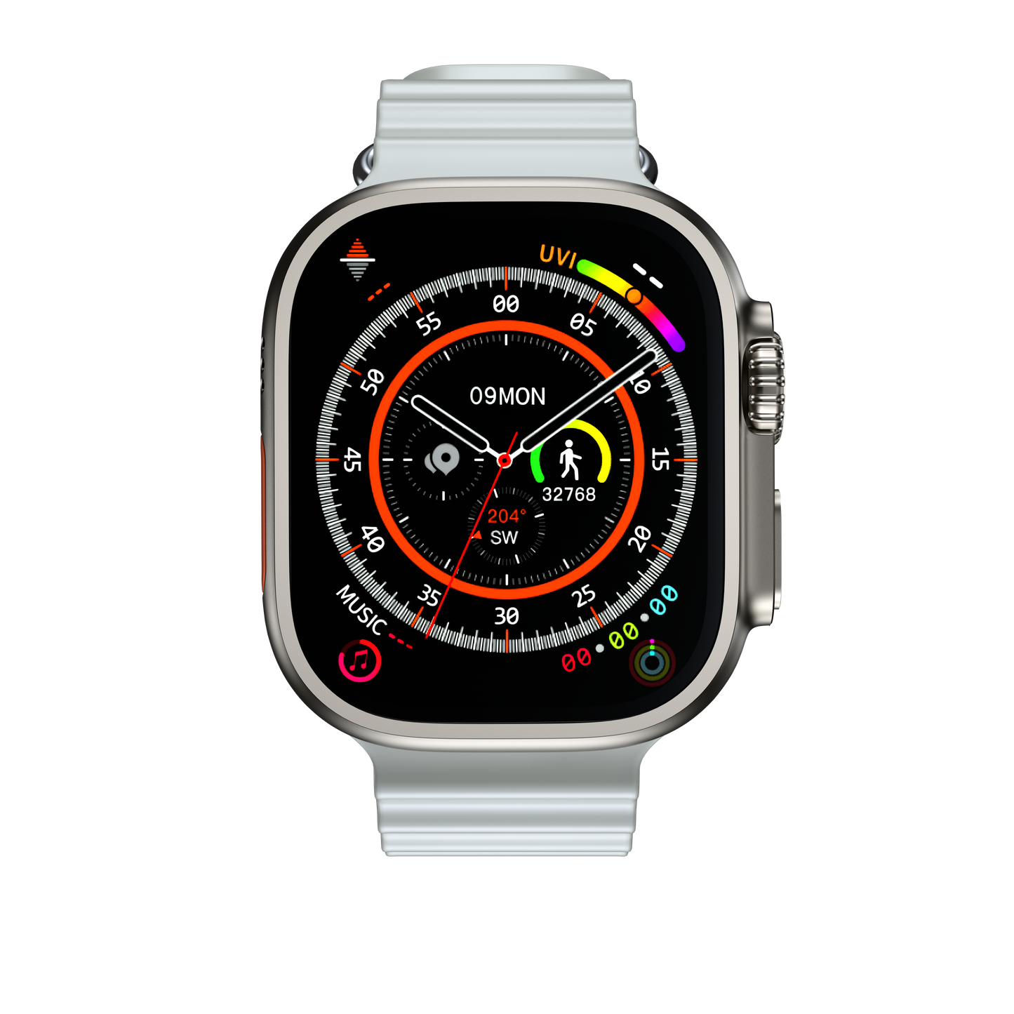 VWAR H16 Ultra + Smart Watch 49mm with Deepseek/ GPT/ 2.04" AMOLED/ 1GB ROM