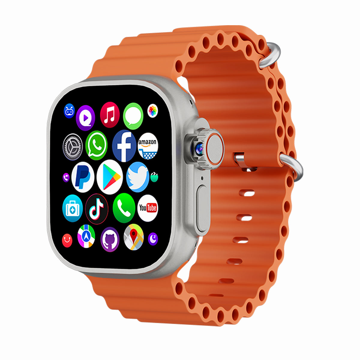 VWAR DW100 Pro+ Android Smart Watch- Support Fingerprint Unlocking/NFC/4G LTE/Camera