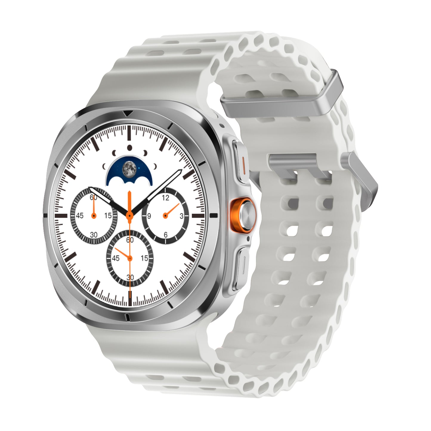 HD8 Ultra 47mm IP68 Waterproof Bluetooth Call Compass Wireless Charger Smart Watch