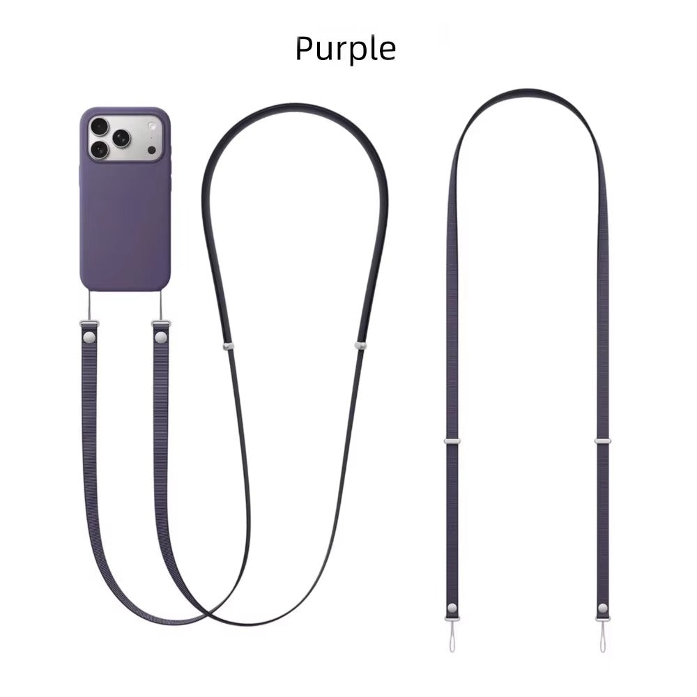 Official Magnetic Woven Strap for Orginal Iphone 17 Pro Max 17 Air Phone Crossbody Lanyard Anti-loss Apple Strap