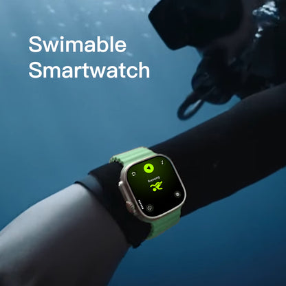 VWAR AI Ultra 5 49mm Smart Watch | WhatsApp Reply, Voice Assistant, ChatGPT, 3ATM Waterproof