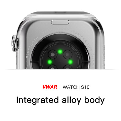 VWAR S10 Smart Watch Series 10 (46mm & 42mm) | AI ChatGPT, 4GB ROM, Noise Detection, IP68 Waterproof