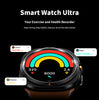 Vwar Watch 7 Ultra 47mm IP68 Waterproof Bluetooth Call Compass Smartwatch for Samsung Galaxy Android IOS