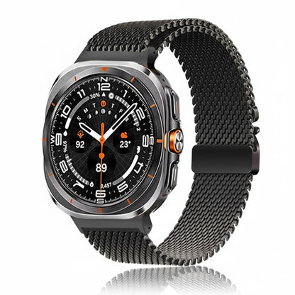 Pure Titanium Band for Samsung Galaxy Watch 8/8 Classic Milanese Loop Strap