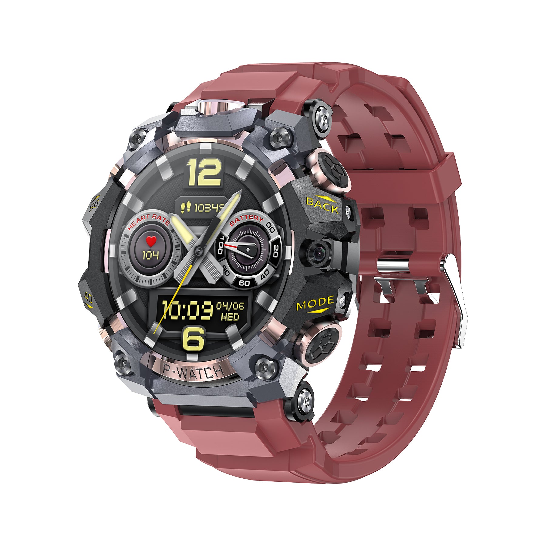 VWAR Watch Series-P Military Smart Watch 4G LTE Android System