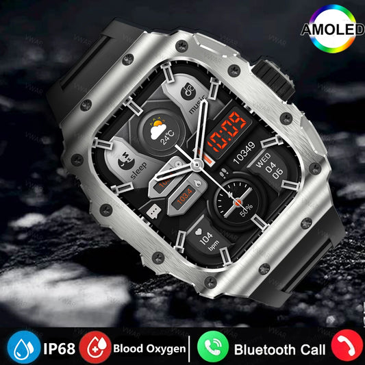 TANK M3 Pro Smart Watch AMOLED AOD Bluetooth Call IP68 Waterproof