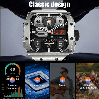 TANK M3 Pro Smart Watch AMOLED AOD Bluetooth Call IP68 Waterproof