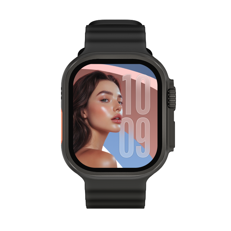 VWAR H26 Ultra 49mm Smart Watch – OS26 Liquid Glass, 1 GB Storage