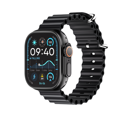 VWAR AI Ultra 5 49mm Smart Watch | WhatsApp Reply, Voice Assistant, ChatGPT, 3ATM Waterproof