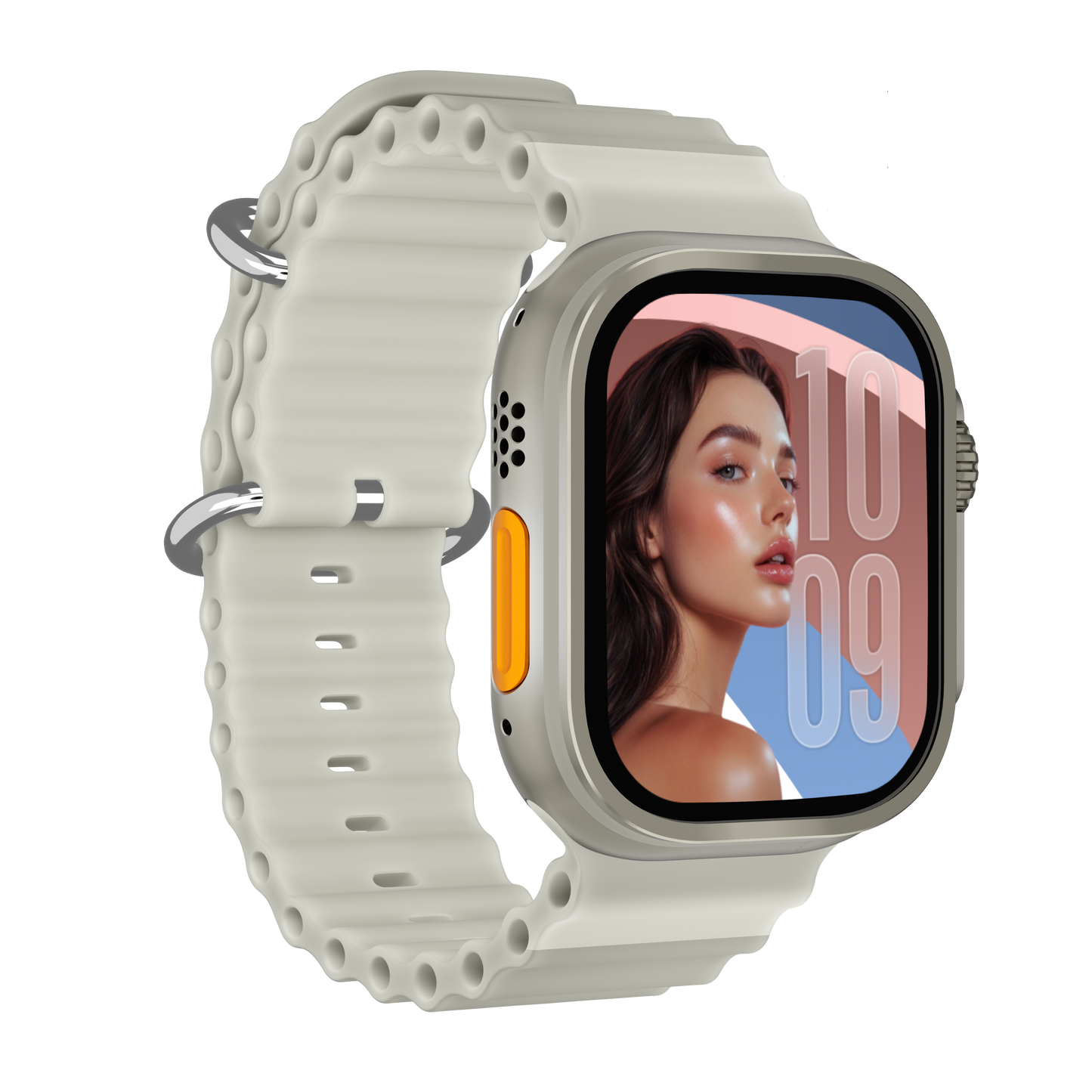 VWAR H26 Ultra 49mm Smart Watch – OS26 Liquid Glass, 1 GB Storage