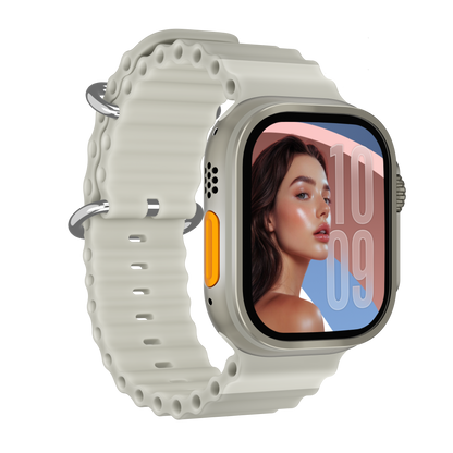 VWAR H26 Ultra 49mm Smart Watch – OS26 Liquid Glass, 1 GB Storage
