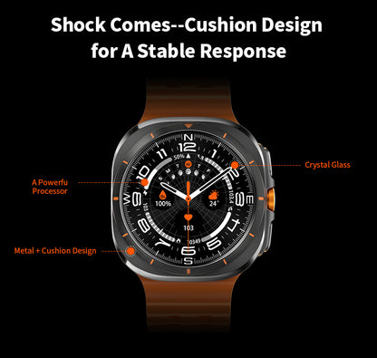 JS Watch 7 Ultra 47mm IP68 Waterproof Bluetooth Call Compass Wireless Charger Smart Watch