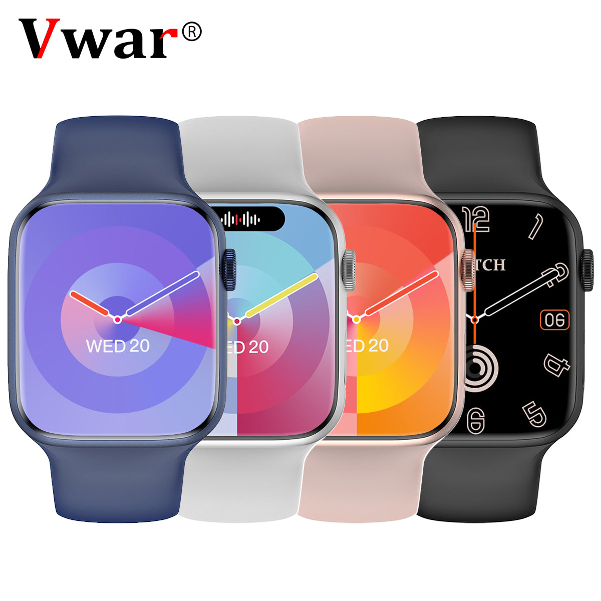 VWAR WATCH X 45mm Smartwatch 2GB ROM ChatGPT AMOLED AOD Wireless Charger