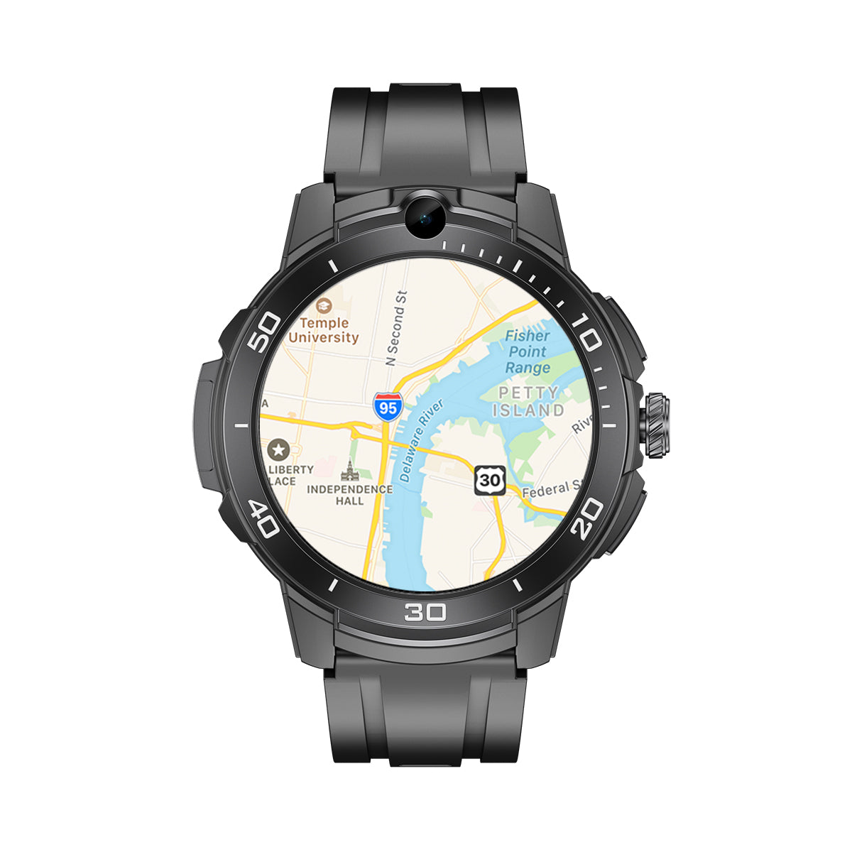 VWAR R8 Pro Smart Watch Android 9.1 & Bluetooth Dual Systems, Support SIM Card Camera GPS WIFI Google Play store