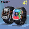 4G Android Smart Watch with SIM Card, WiFi, Dual Camera, Google Play, GPS, 800mAh Battery