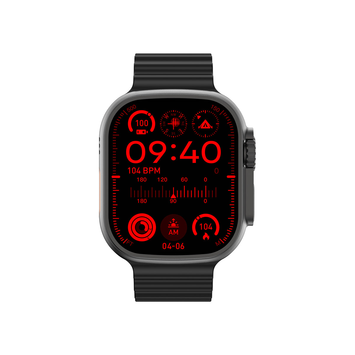 VWAR| Microwear Ultra 3 49mm Smart Watch 2GB ROM, 1000 Dials, ChatGPT