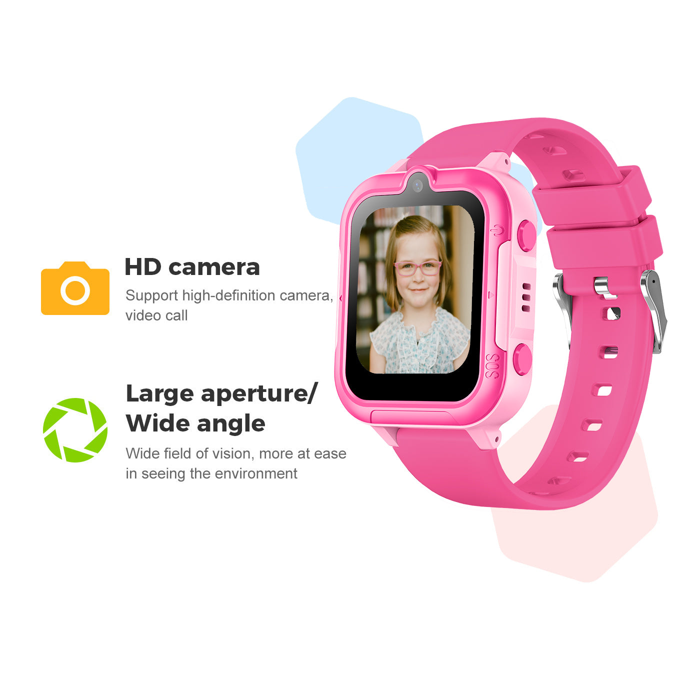 Vwar U88 Children Smart Watch 4G Network GPS Positioning SOS Video Call