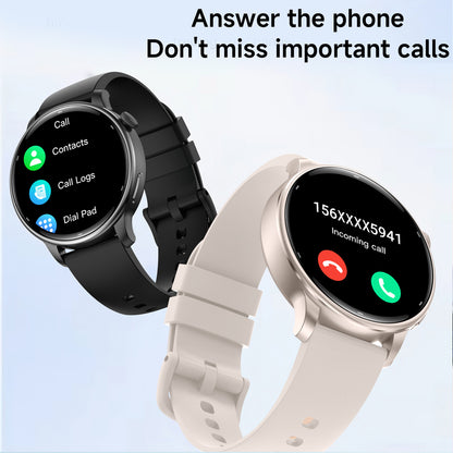 Vwar Lily 2 Women Smart Watch Built-in GPS 1.32" AMOLED Screen 30m Waterproof Bluetooth Call Fitness Watches