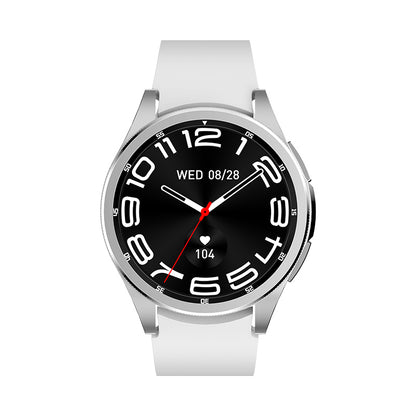 JS Watch 6 Classic with Rotating Bezel, 1.43" AMOLED Screen