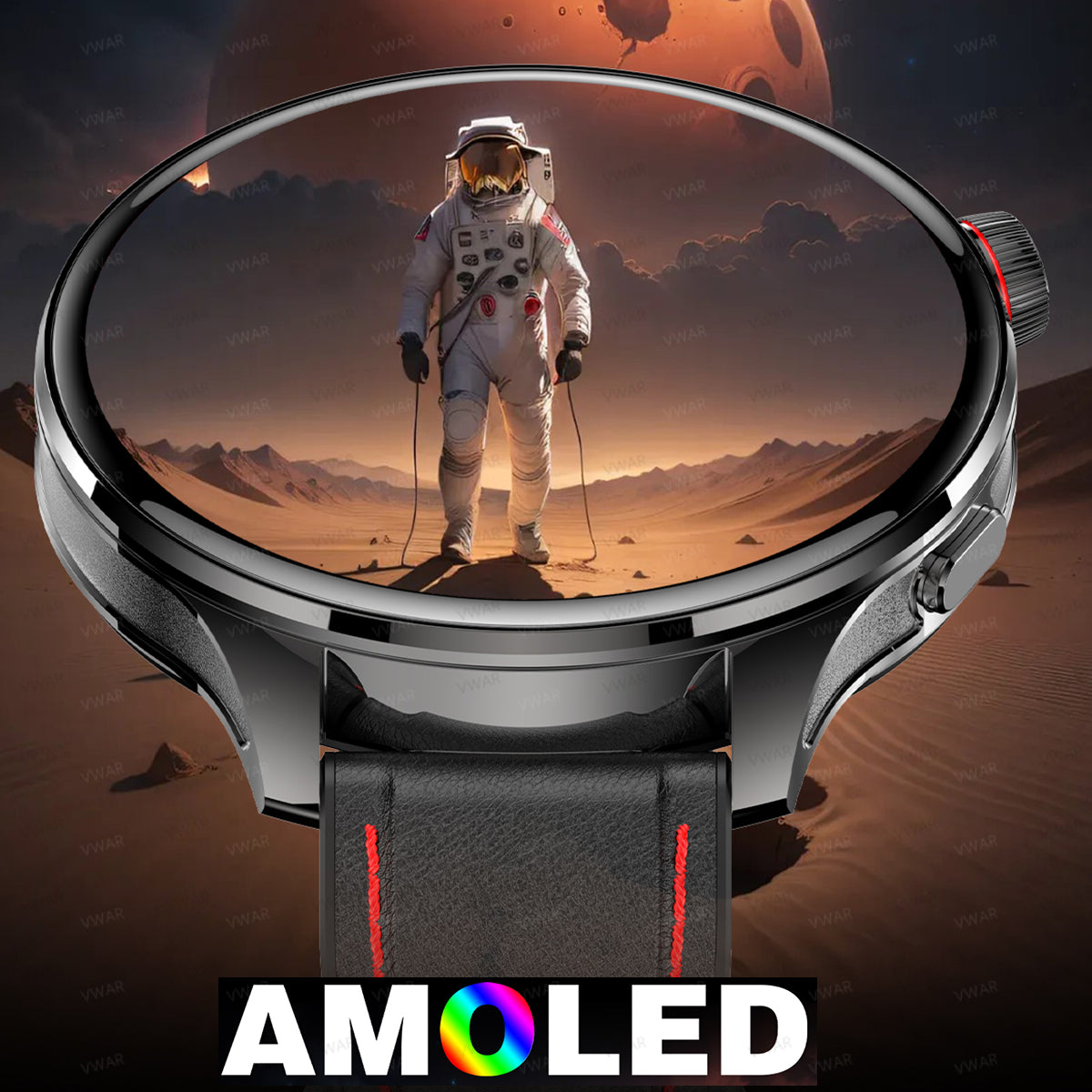 VWAR Balance 2 GPS Smart Watch 53mm 1.75" AMOLED Screen Heart Rate Blood Oxygen 2026 New for Men