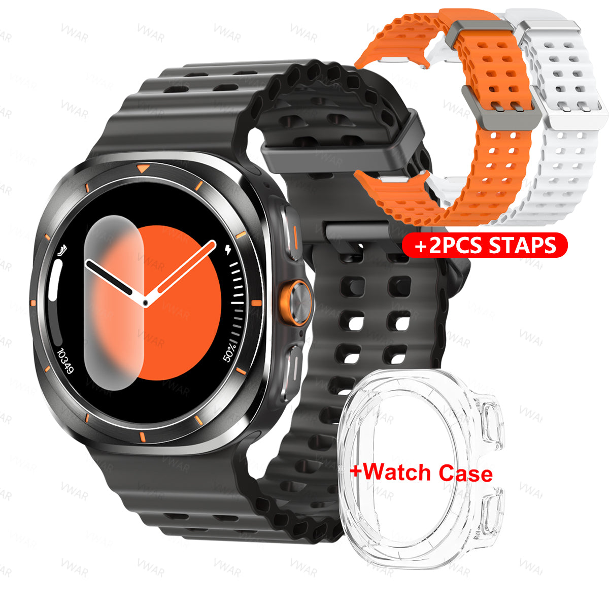 JS Watch 7 Ultra 47mm IP68 Waterproof Bluetooth Call Compass Wireless Charger Smart Watch