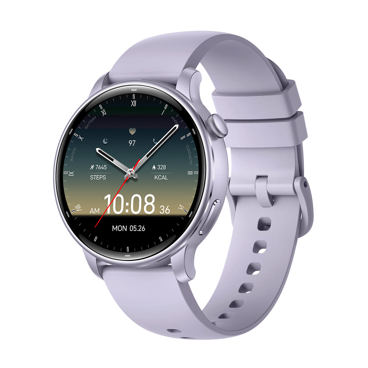 Vwar Lily 2 Women Smart Watch Built-in GPS 1.32" AMOLED Screen 30m Waterproof Bluetooth Call Fitness Watches