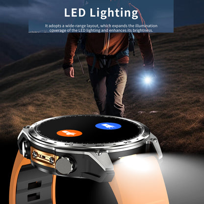 VWAR Alpha Ultra GPS Smart Watch Built-in Offline Map, 10 ATM Waterproof, 4GB Storage