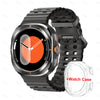 Vwar Watch 7 Ultra 47mm IP68 Waterproof Bluetooth Call Compass Smartwatch for Samsung Galaxy Android IOS