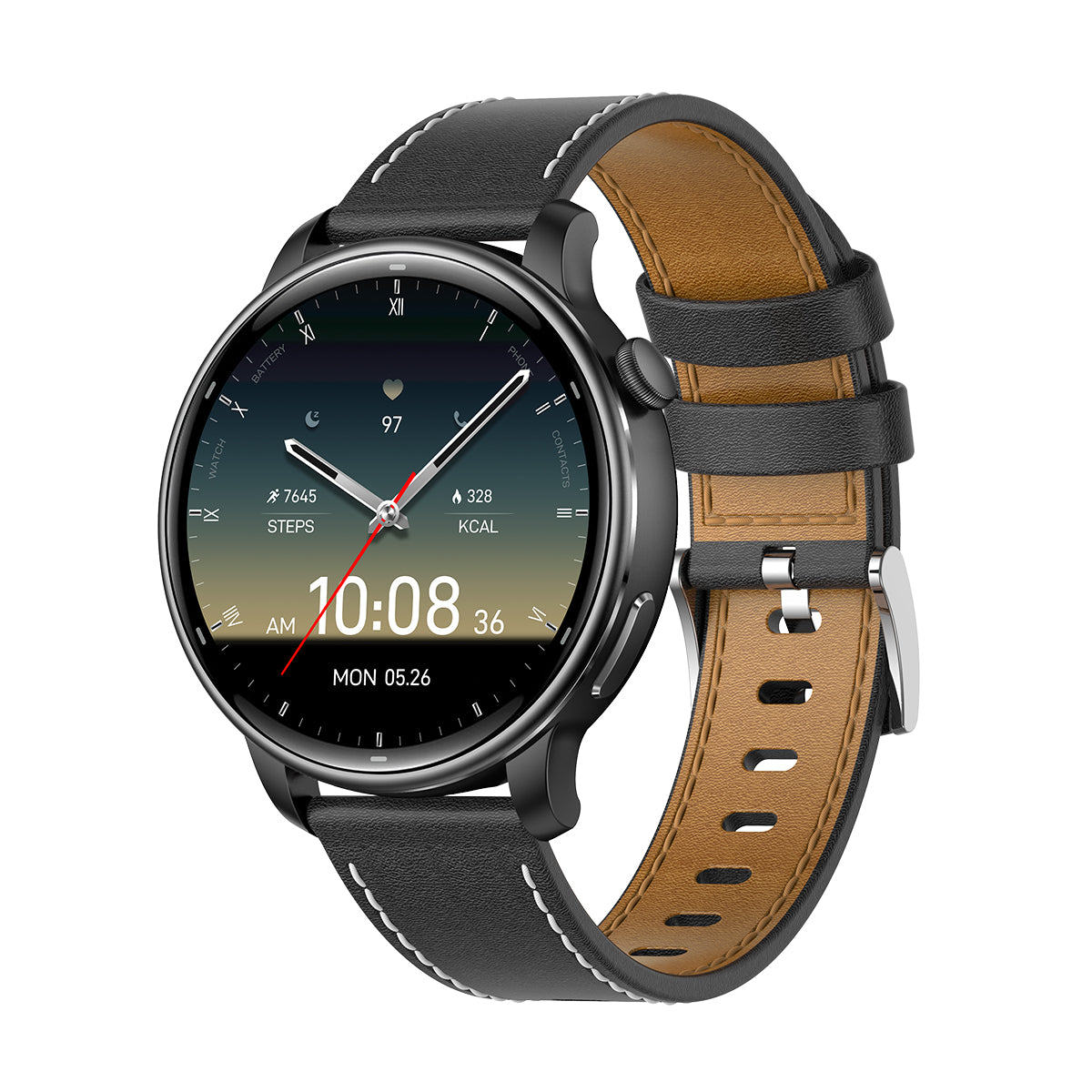 Vwar Lily 2 Women Smart Watch Built-in GPS 1.32" AMOLED Screen 30m Waterproof Bluetooth Call Fitness Watches