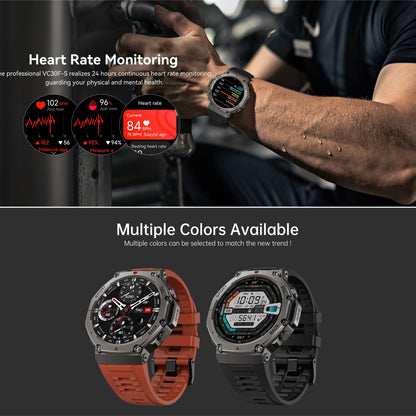 2025 NEW GPS Military Smart Watch 5 ATM Waterproof Built-in Dual-band GNSS Compass 170 Sport Modes Smartwatch