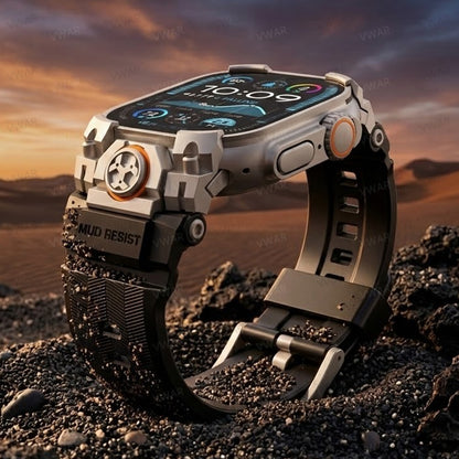 VWAR Armor Rugged Strap for Apple Watch Band Ultra 3/2/1 49mm