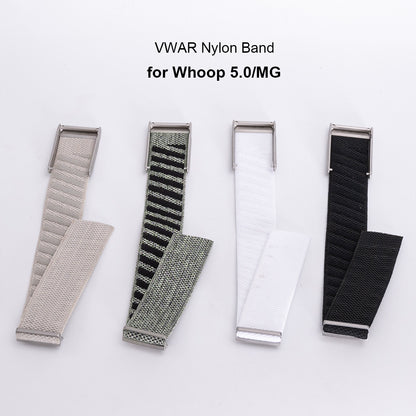 Nylon CoreKnit Band for Whoop 5.0/MG, Breathable Adjustable Wristbands Straps for Whoop Band 5.0 One Peak and Life