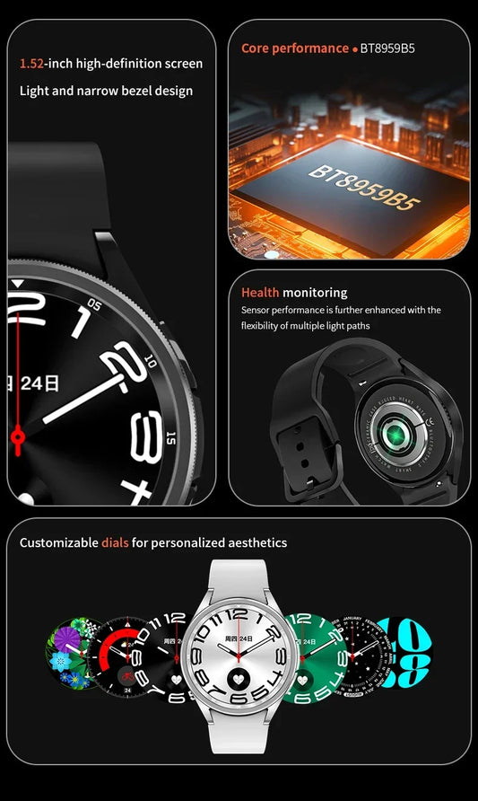 Galaxy Watch 6 Classic NFC Smart Watch Chat GPT
