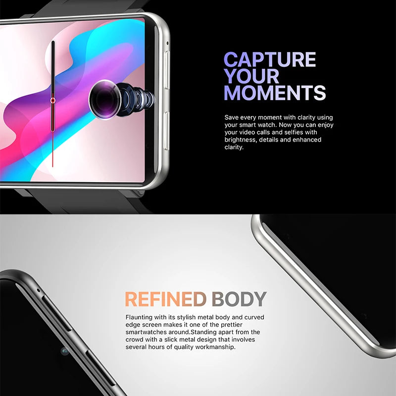 VWAR Pace1 4G Smart Watch 2.86" IPS 3GB /32GB MTK6739 Quad Core Android 7.1 2700mAh Battery IP67 Waterproof GPS