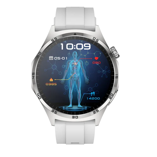 GT4 Ultra AMOLED Smart Watch ECG +PPG Bluetooth Calls Heart Rate Blood Pressure Body Temperature