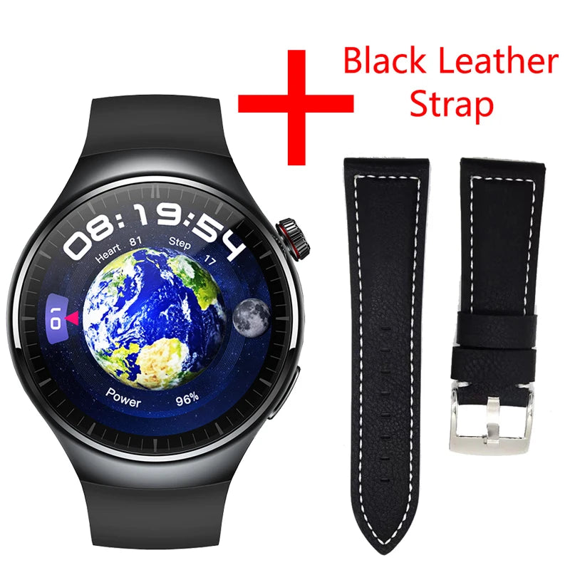 VWAR Thor Ultra 4G Smart Watch Android 8.1 Quad Core Smartwatch Men 4G LTE 2GB 16GB 1.43'' AMOLED Display GPS WIFI