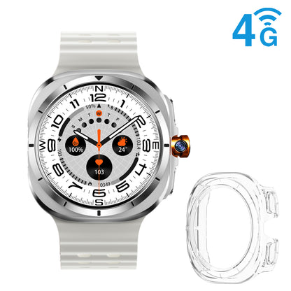 VWAR S7 Ultra Android Smart Watch- Bluetooth & Android Dual System| 4G LTE Rotating Camera| 1.5inch AMOLED Screen 1:1 47mm