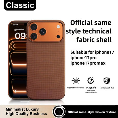 Official Magsafe Techwoven Magnetic Case for Apple IPhone 17 Pro Max 17 Original Case Wireless Charging Protect Cover
