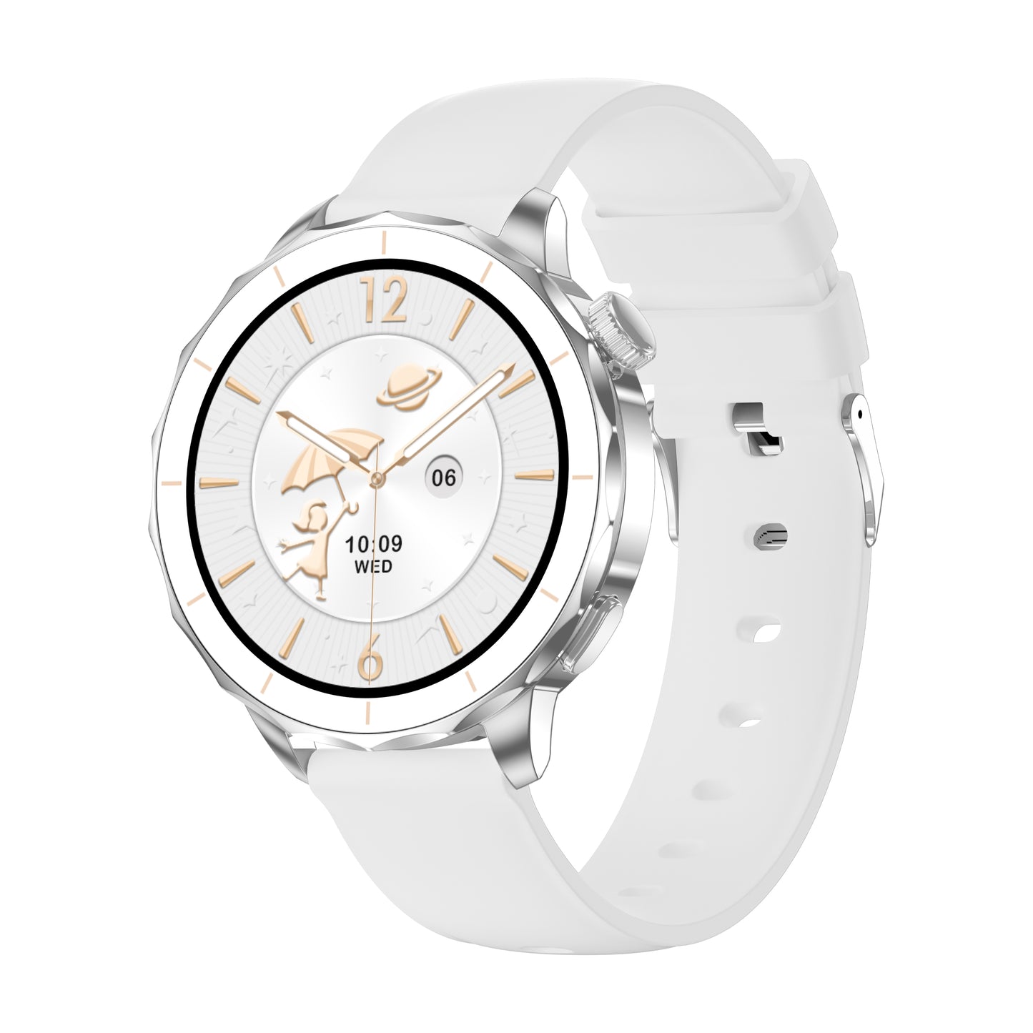 VWAR X2 Mini Women Smartwatch HD AMOLED 4GB Memory Player Bluetooth Network Sharing APP Store AI ChatGPT