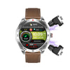 Vwar Watch Buds 2-in-1 Smart Watch with Earbuds BT Call Blood Oxygen Sleep/Heart Rate Monitor