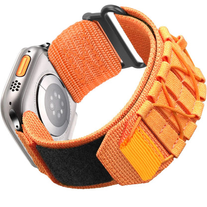 Correa deportiva alpina táctica para Apple Watch Band Series 8/7/6/5/4/ Ultra 2 49mm correa de nailon Diseño tejido 42/44/45/38/40/41MM