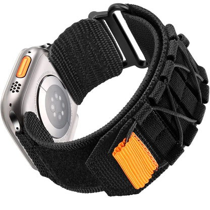 Correa deportiva alpina táctica para Apple Watch Band Series 8/7/6/5/4/ Ultra 2 49mm correa de nailon Diseño tejido 42/44/45/38/40/41MM