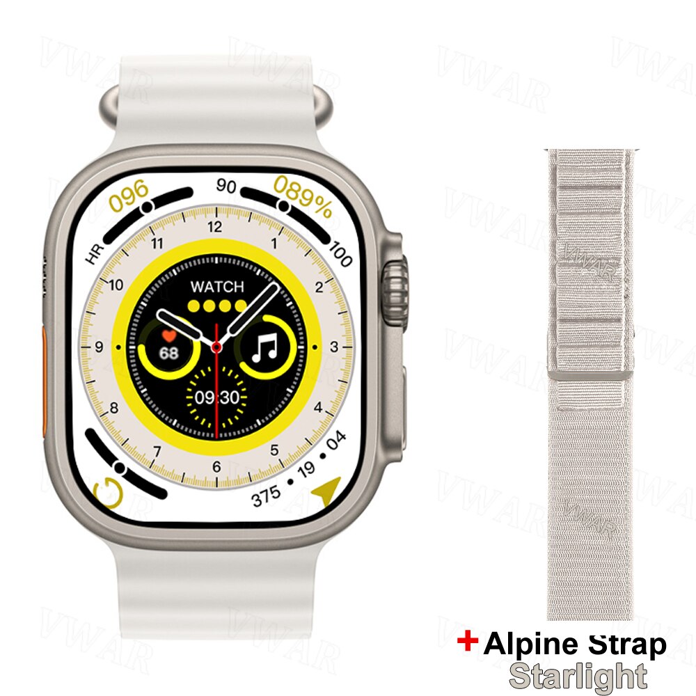 VWAR Hello Watch 3 + Plus Smart Watch Ultra 2 49mm AMOLED 4GB ROM 