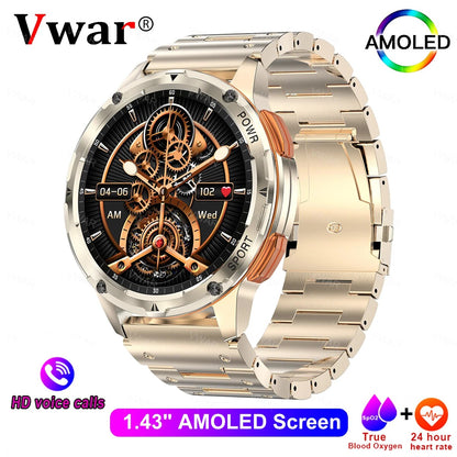 VWAR TANK T2 Military Ultra Smartwatch AMOLED AI Voice Call ip68