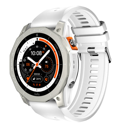 VWAR GT Pro Smart Watch 51mm Built-in Dual GPS, Flashlight, NFC, 3ATM Waterproof Men's Sports Fitness Tracker