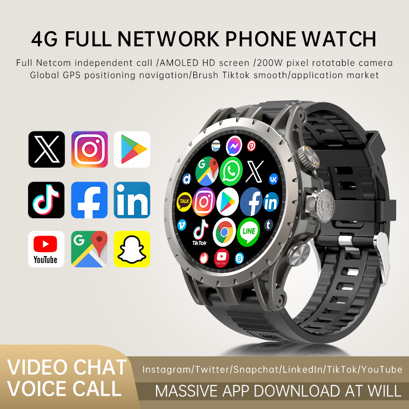 Mobile watch 4g with play store online