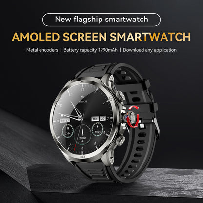 VWAR CORE4 Android Smart Watch- 1.85" AMOLED Screen| Rotating Camera| 1990mAh Battery| 4G LTE WIFI GPS