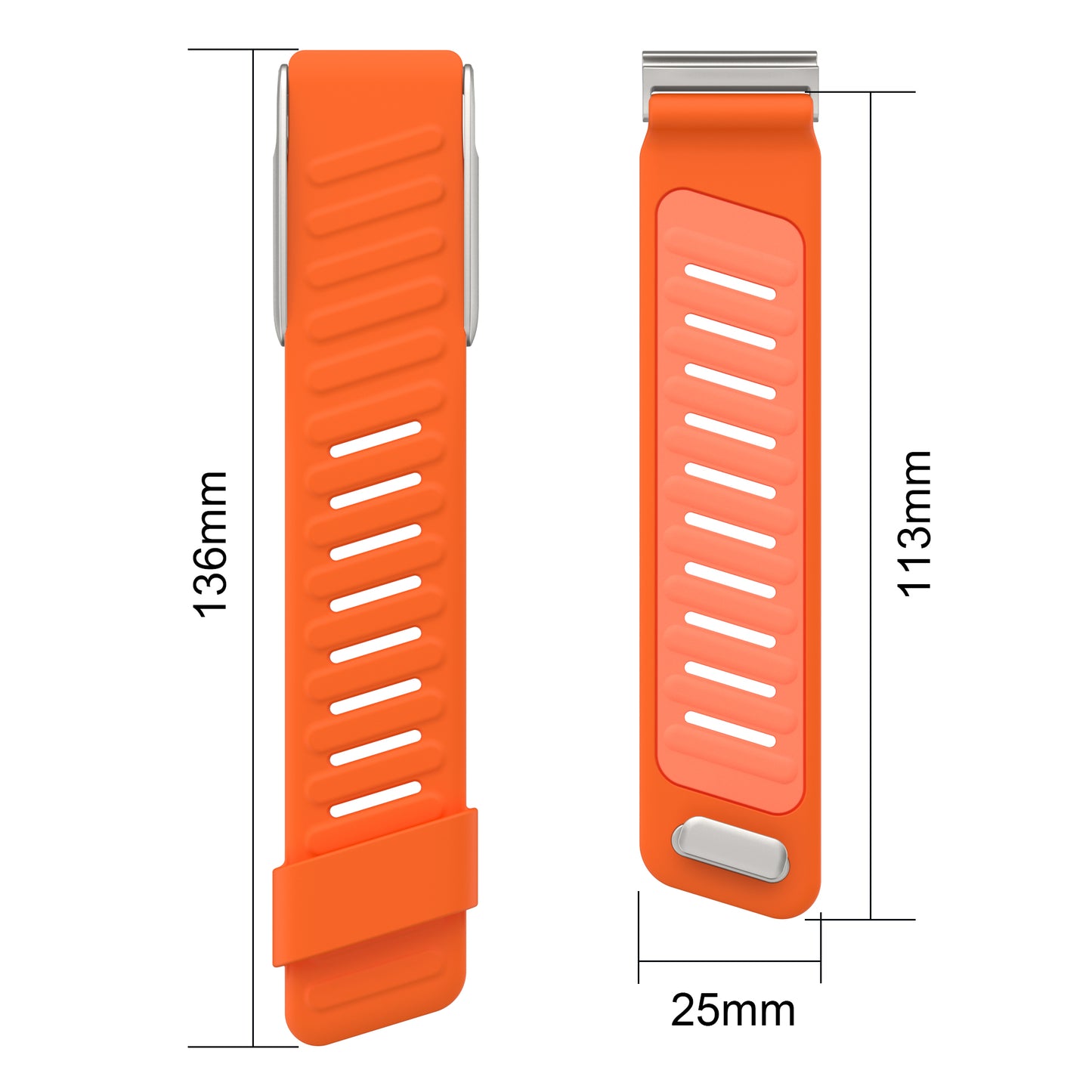 SportFlex Silicone Band for WHOOP 5.0/MG – ECG Compatible, Waterproof, Sweatproof, Silicone Accessory for Health & Fitness Wearable
