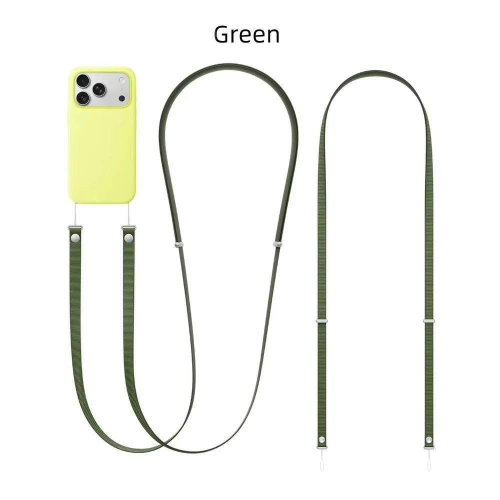 Official Magnetic Woven Strap for Orginal Iphone 17 Pro Max 17 Air Phone Crossbody Lanyard Anti-loss Apple Strap